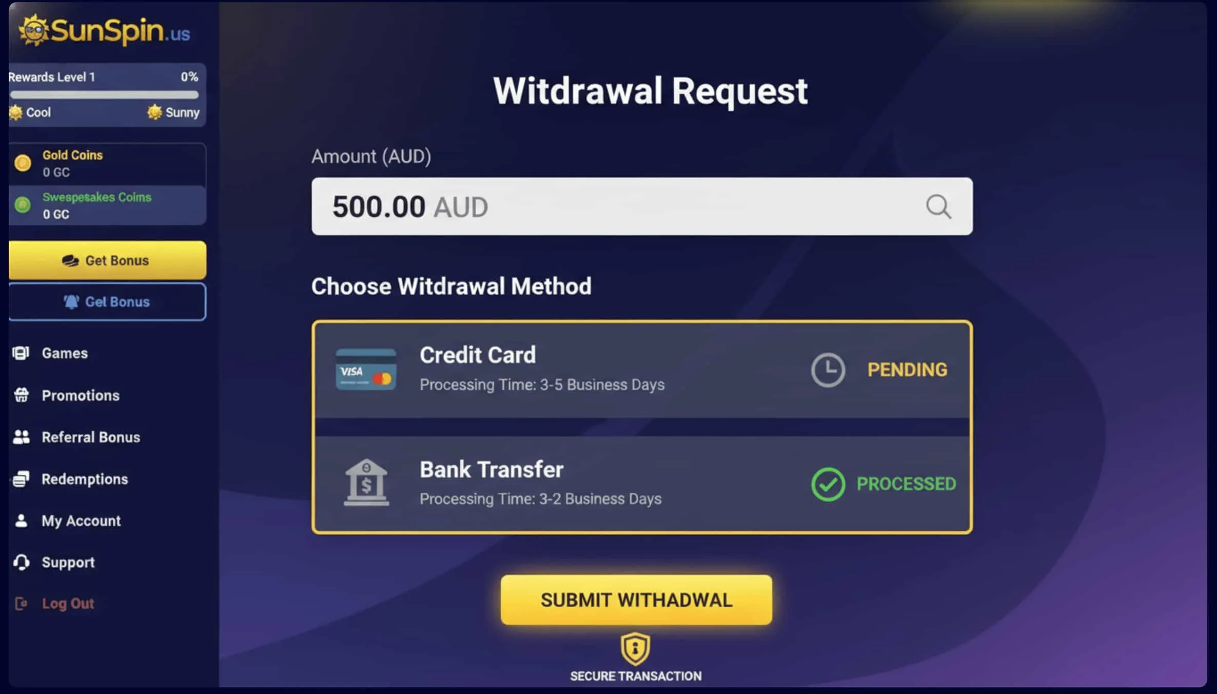 How to Create a SunSpin Account (Step by Step) How to Create a SunSpin Account (Step by Step)